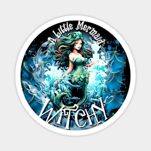 A Little Mermaid Witchy Magnet